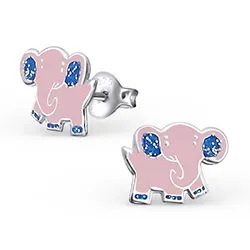 Elefant Ohrringe in Silber