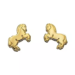 Aagaard Pferde Ohrringe in 8 Karat Gold