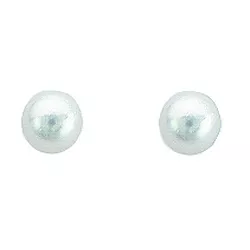 4 mm Aagaard Perle Ohrringe in Silber