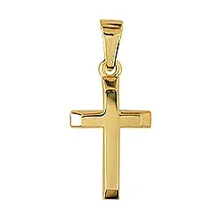 Aagaard Kreuz Anhänger in 8 Karat Gold