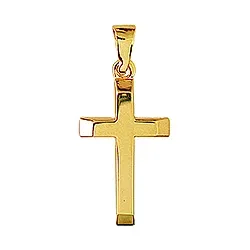 Aagaard Kreuz Anhänger in 8 Karat Gold