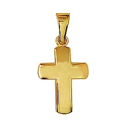 Aagaard Kreuz Anhänger in 8 Karat Gold