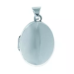 Aagaard ovaler Medaillon in Silber