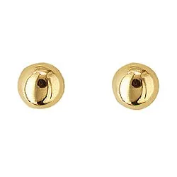 5 mm Aagaard Kugel Ohrring in 9 Karat Gold