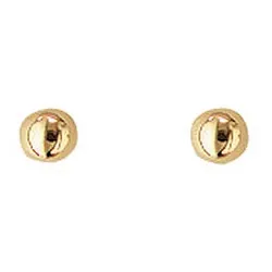 3 mm Aagaard Kugel Ohrstecker in 14 Karat Gold