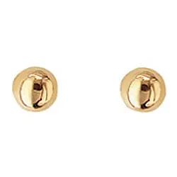 4 mm Aagaard Kugel Ohrstecker in 14 Karat Gold