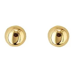 5 mm Aagaard Kugel Ohrstecker in 14 Karat Gold