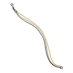 Aagaard Armband in rhodiniertem Silber mit rosa beschichtetem Silber mit vergoldetem Sterlingsilber