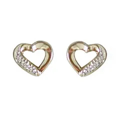 Aagaard Diamantohrringe in 14 Karat Gold mit Diamant