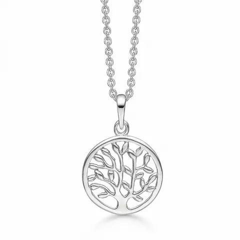 Støvring Design Lebensbaum Halskette mit Anhänger in Silber