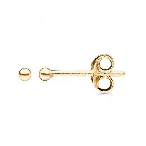 2 mm Støvring Design Kugel Ohrringe in 8 Karat Gold
