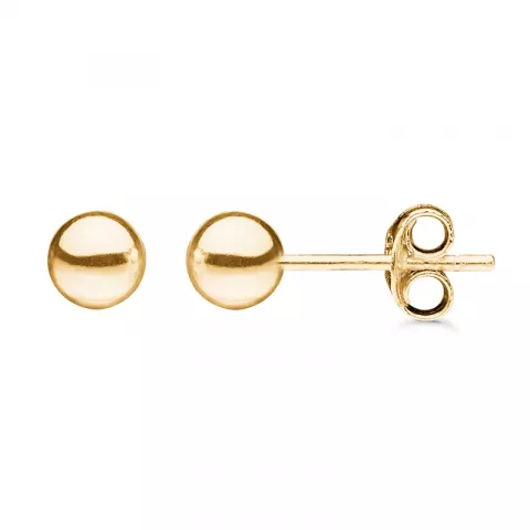 5 mm Støvring Design Kugel Ohrringe in 8 Karat Gold