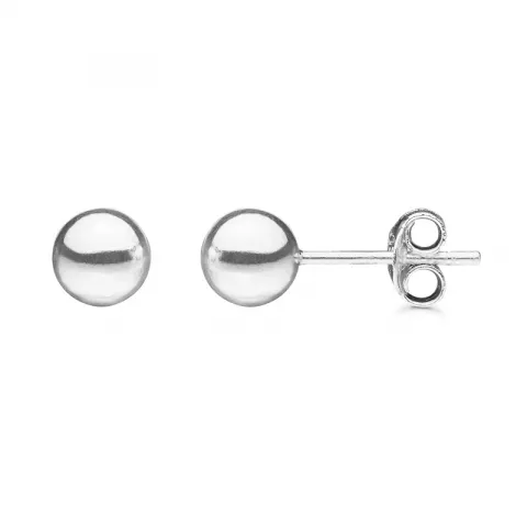 6 mm Støvring Design Kugel Ohrringe in Silber