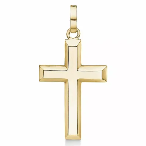 Støvring Design Kreuz Anhänger in 8 Karat Gold