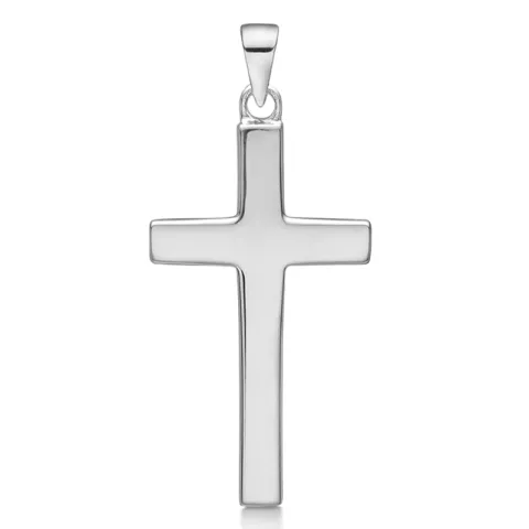 15 x 26 mm Støvring Design Kreuz Anhänger in Silber