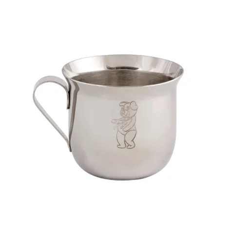 Taufgeschenk: Becher Bamse & Kylling in Edelstahl  Modell: 250-8002