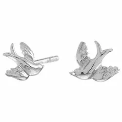 Siersbøl Vögel Ohrringe in Silber