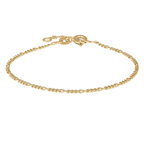 Siersbøl Figaroarmband in 9 Karat Gold