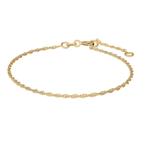 Siersbøl cordel-Armband in 9 Karat Gold