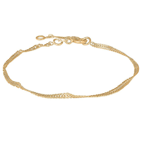 Siersbøl Singapore Armband in 9 Karat Gold