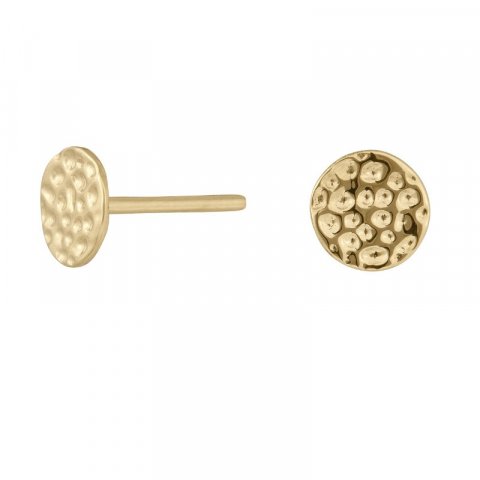 6,5 mm Siersbøl runden Ohrringe in 8 Karat Gold