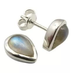Tropfen Ohrringe in Silber