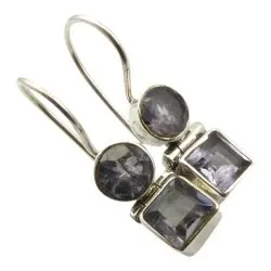 25 mm Ohrringe in Silber
