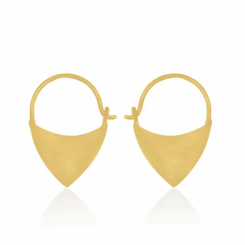 Ohrringe in vergoldetem Silber