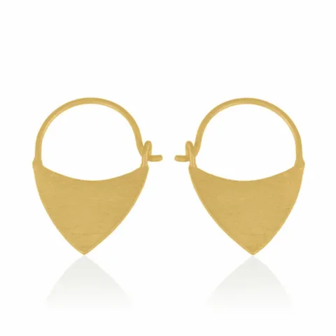 Ohrringe in vergoldetem Silber