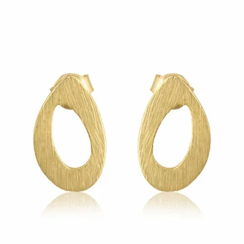 Ohrstecker in vergoldetem Silber