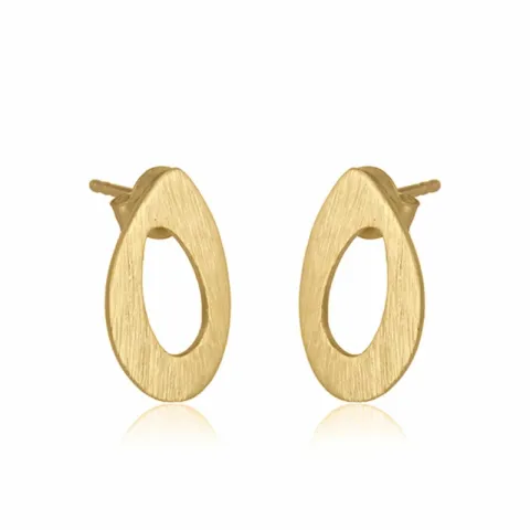 Ohrstecker in vergoldetem Silber