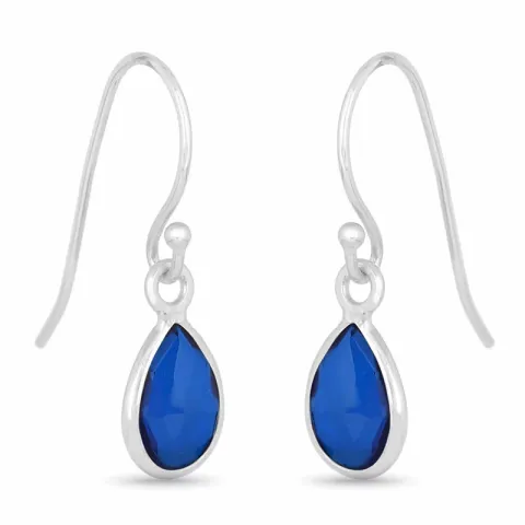 Tropfen Ohrringe in Silber - Loom Stones