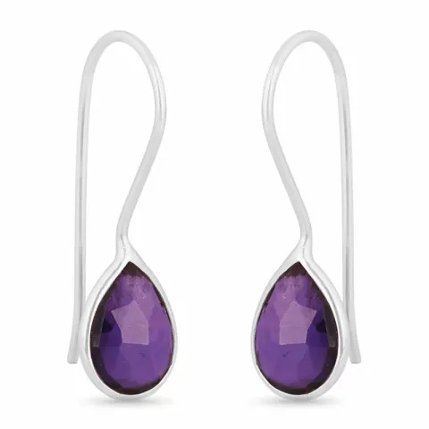 Amethyst Ohrringe in Silber