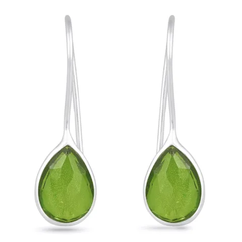 Peridot Ohrringe in Silber - Loom Stones