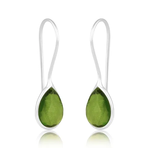 Peridot Ohrringe in Silber - Loom Stones
