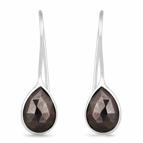 Tropfen Ohrringe in Silber