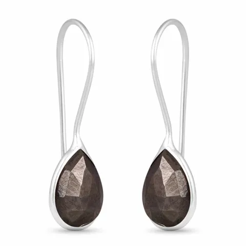 Tropfen Ohrringe in Silber