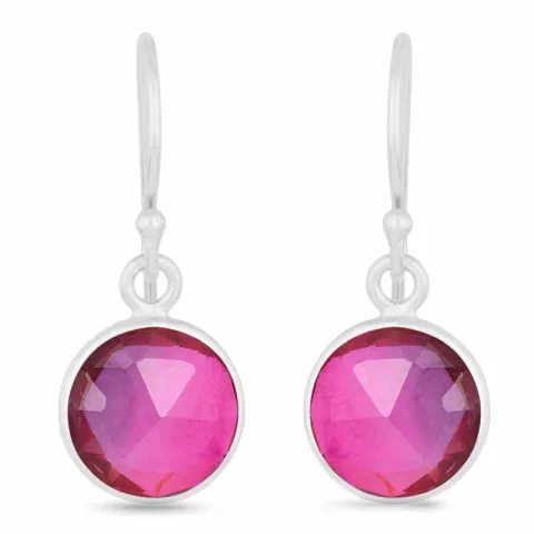 lange Amethyst Ohrringe in Silber