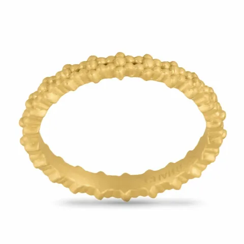 matter Ring aus vergoldetem Sterlingsilber