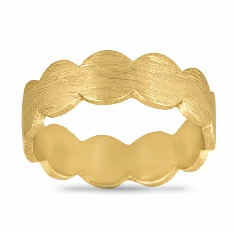 matter Ring aus vergoldetem Sterlingsilber