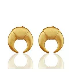 Ohrringe in vergoldetem Sterlingsilber