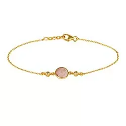 Kollektionsmuster Armband mit Unendlichkeitszeichen aus vergoldetem Sterlingsilber