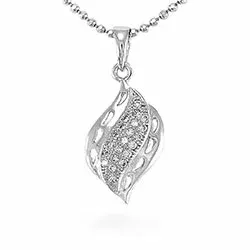 Zirkon Anhänger aus Silber
