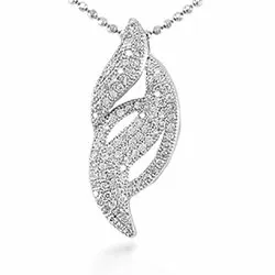 Zirkon Anhänger aus Silber