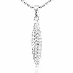Zirkon Anhänger aus Silber