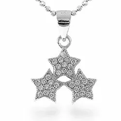 Stern Anhänger aus Silber