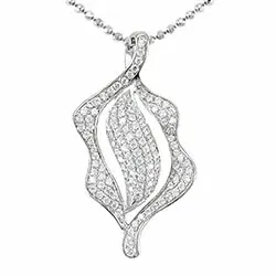 Zirkon Anhänger aus Silber