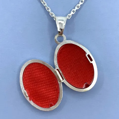 Medaillon aus silber