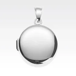 Medaillon schmuck aus silber
