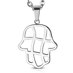 Hamsas Hand Anhänger aus Stahl